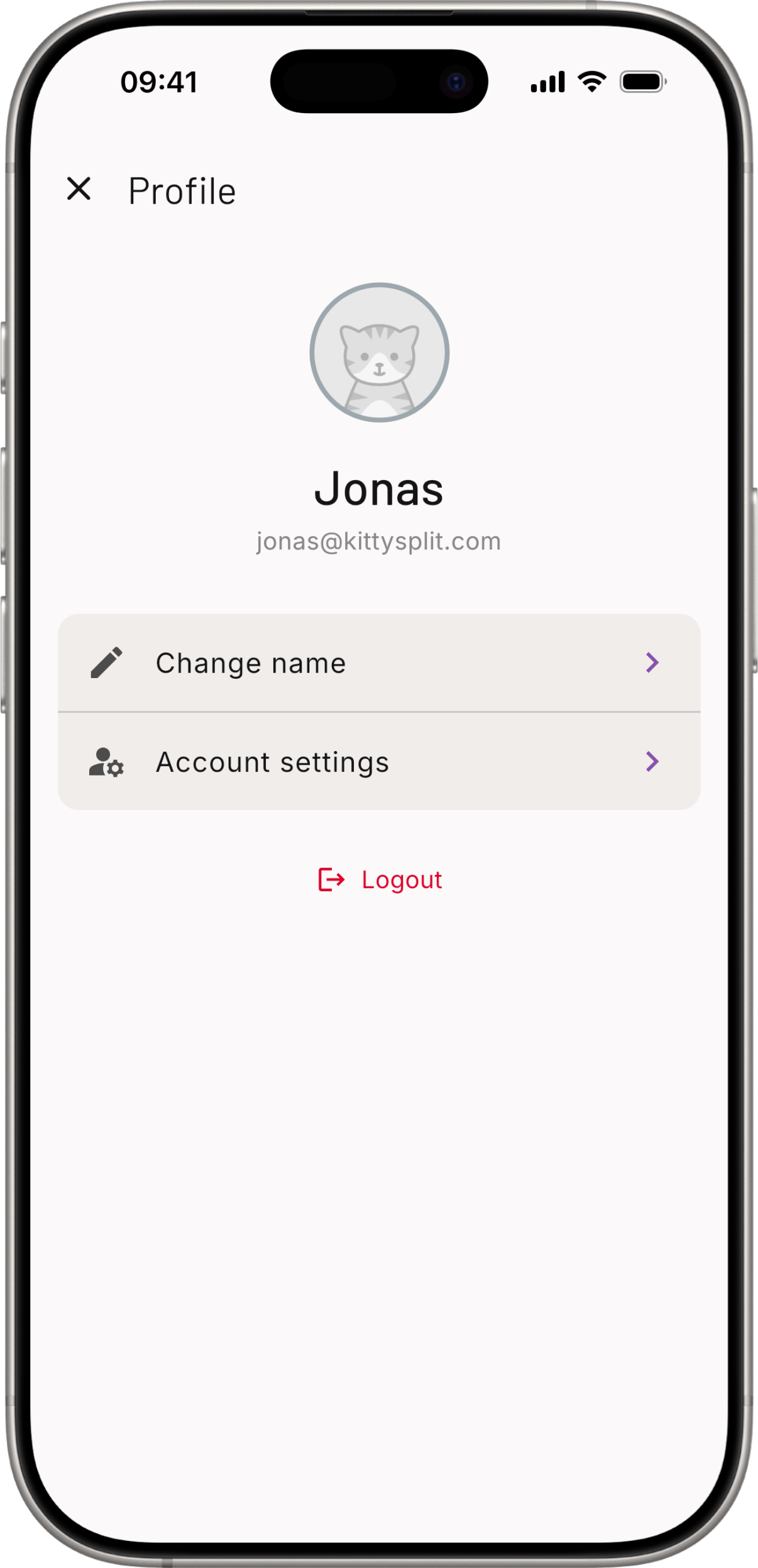 Your profile
